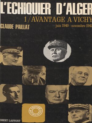 cover image of L'échiquier d'Alger (1)